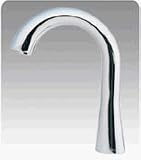 TOTO TEL5DGC-10 Plated Electronic Faucet, Gooseneck - Thermal Mixing - Battery Powered, Chrome