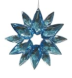 Review Roman  / 12-Point Blue Gemstone Starburst Christmas Ornament