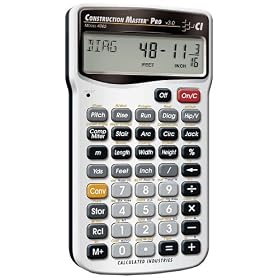 Calculated Industries 4065 Construction Master Pro Advanced Construction Math Calculator by Calculated Industries