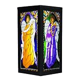 Exciting Lighting AMB1012 Wireless Wall Tiffany Angel Sconce