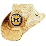 Michigan Wolverines Straw Cowboy Hat