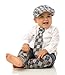 Gray Argyle Baby Leg Warmers by juDanzy