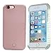 For iPhone 7 Led Selfie Case, Valam White LED Light Up Flash Luminous Cover for IPhone7 (iPhone 7 – Rose gold)