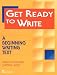 Book Get Ready to Write: A Beginning Writing Text