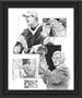Pittsburgh Steelers Framed Bill Cowher / Dan Rooney Pittsburgh Steelers By Michael Mellett 26 X 30 - Black