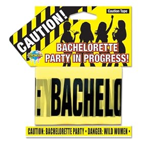Pipedream Products Bachelorette Party Caution! Tape