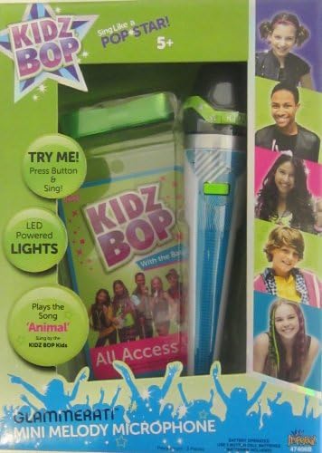 Kidz Bop Glammerati Mini Melody Microphone-Plays the Song "Animal"