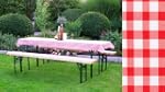 Auflagen Set f�r Festzeltgarnitur mit...
