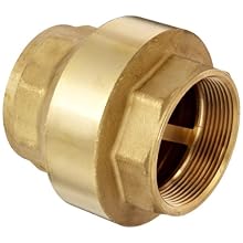 Dixon CV300 Brass Spring-Loaded Check Valve, 3" NPT Female