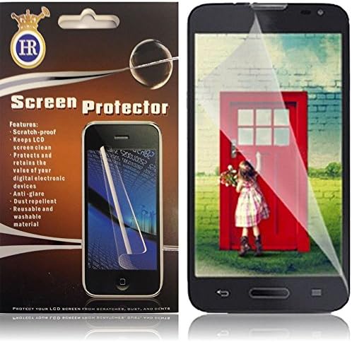 VMG +EB 3-Item 2.1 Amp BLUE LED (Faster) Car Charger Combo Bundle Set for LG Access LTE L31G L31L L31C F70 Cell Phone Premium TPU Firm Gel Skin Crystal Silicone Protective Slim Smooth Sleek Case Cover - Pink + LCD Clear Screen Saver Protector + Premium Coiled 2.1 Amp BLUE LED (Faster) Car Charger + Free Black Earbud Gift