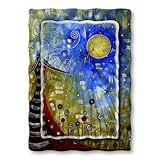 IMAGE OF Megan Duncanson 'Towering Trees' Tree Landscape Contemporary Metal Wall Art, Abstract Home Décor, Modern Wall Sculpture