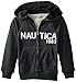 Nautica Boys' French Terry Marled Full Zip Hoodie