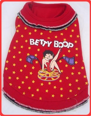Betty Boop Dog Dress Film Reel Red