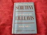 A Selection from Scrutiny: Volume 1 (v. 1)