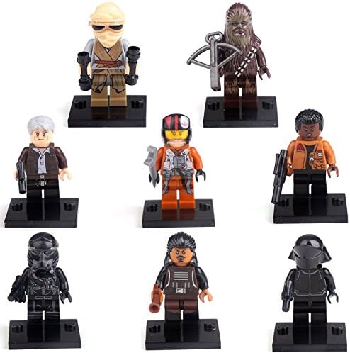 8 Minifigures building bricks Fit