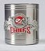 Kansas City Chiefs Stainless Steel & Pewter Can Cooler