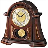 Seiko Mantel Chime with Pendulum Dark Clock