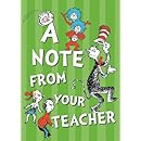 Eureka Dr. Seuss Cat in the Hat Teacher Cards, 36 Mailable Postcards (831903)