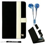 Black White Canvas Jacket Portfolio Cover Carrying Protective Case For Barnes & Noble NOOK COLOR eBook Reader Tablet + Includes a eBigValue (TM) Determination Hand Strap + Includes a Crystal Clear High Quality HD Noise Filter Ear buds Earphones Headphones ( 3.5mm Jack ) Black White Canvas Jacket Portfolio Cover Carrying Protective Case For Barnes & Noble NOOK COLOR eBook Reader Tablet + Includes a eBigValue (TM) Determination Hand Strap + Includes a Crystal Clear High Quality HD Noise Filter Ear buds Earphones Headphones ( 3.5mm Jack )