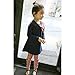 ASHERANGEL 2pcs Baby Girls Bowknot T-Shirt Top+Pants Leggings Trousers Outfit Navy 5T