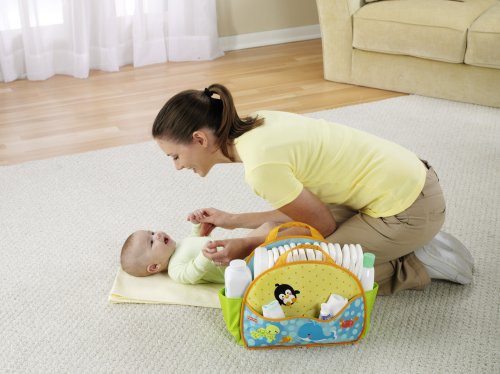 Imagen 3 de Fisher-Price 50024 - Bolsa para pañales y accesorios de baño