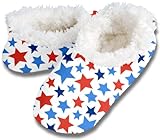 Snoozies FUN STARS No Skid Slipper Sock Footwear