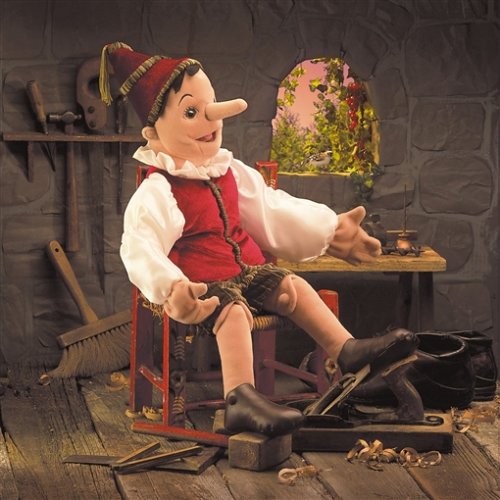 Childrens Toyshop  Toys : Pinocchio Hand Puppet by Folkmanis Puppets