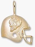 Iowa State Cyclones ISU Cardinal Helmet 11/16 Pendant - 14KT Gold Jewelry