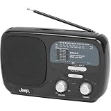 Jeep JX-PR6 Portable Am/fm/ Noaa Weather Alert Radio