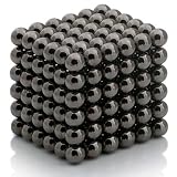 PUZZLE MAGNETIQUE DE LA MARQUE NEOBILLES.COM GARANTIE - CASSE-TETE 3D 216 BILLES DE COULEUR NOIRE