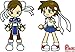 GSI Creos Street Fighter Chun-Li X Sakura Figure Set