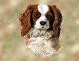 Cavalier King Charles Woven Lap Square (Throw Blanket)