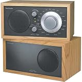 Tivoli Audio Henry Kloss Model Two AM/FM Table Radio with Stereo Speaker M2TPE (Taupe/Cherry)