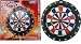 Sports : BEST SAFETY-DARTBOARD 46CM DURCHMESSER MIT 6 PFEILEN, mehrfarbig, 46 cm
