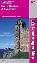Duns, Dunbar and Eyemouth (Landranger Maps) (OS Landranger Map)