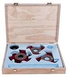 Freud WB102 The Woodworking Box Complete Door and Molding Shaper Cutter Set, 1-1/4-Inch Bore