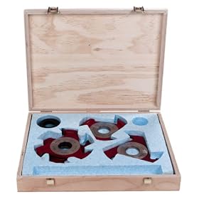Freud WB102 The Woodworking Box Complete Door and Molding Shaper Cutter Set, 1-1 4-Inch... by Freud