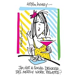 Social Drinker - White Nightshirt in a Bag