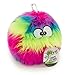 goDog Furballz Rainbow Plush Dog Toy with Chew Guard Technology, Large, Rainbow