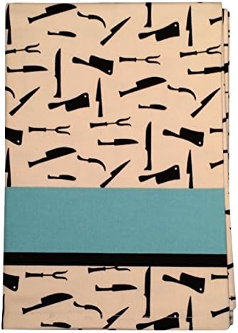 4 Piece La Boucher Ciel (The Butcher) Pigs Kitchen Set - 2 Towels, Oven Mitt, Potholder