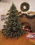 Bethlehem Lights 9-1/2 Foot Chesapeake Christmas Tree Pre-Lit with Multi-Color Lights