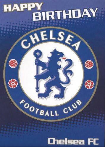 Official Chelsea Football Club Birthday Card with Recorded Song