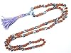 Rudraksha Lapis Lazuli Mala Spiritual Yoga Meditation Energy Beads- Inner Truth and Deep Peace
