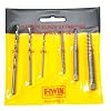 Irwin Industrial Tools 53700 Spiral Extractor and HSS Drill Bit Pouched Set, 6-Piece