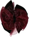 Posies Accessories Medium Hair Bow Velvet Holiday Collection 1