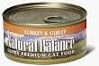 Natural Balance Turkey and Giblet Ultra Premium Canned Cat Food (24/6-oz cans)