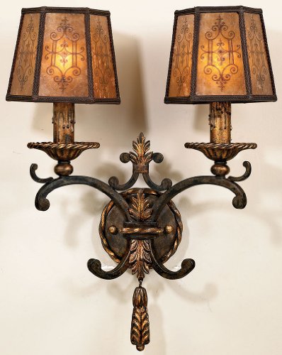 Fine Art Lamps Epicurean 406950 Mica 2LT 120w (21