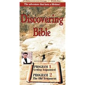 Discovering the Bible (Kit includes 2 VHS tapes, worksheets, guide book, and papyrus sample)