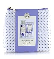 Floral Collection Lavender Cosmetic Purse Gift Set