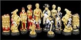 Battle of Waterloo Hand Decorated Chess Set